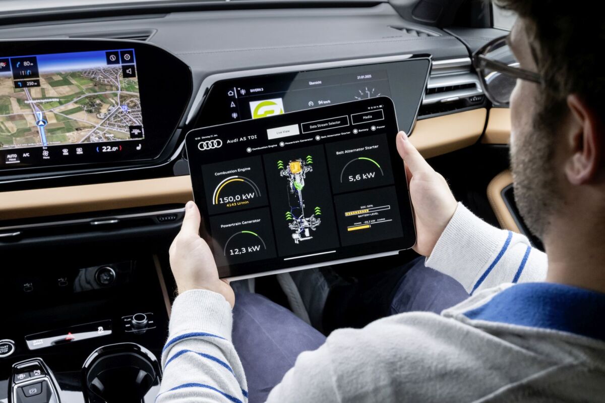 Audi - mild-hybridný systém MHEV plus