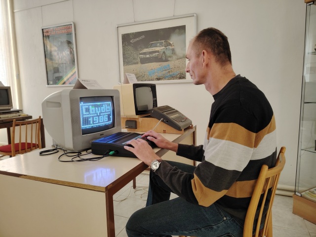 počítače, retro, Topoľčany