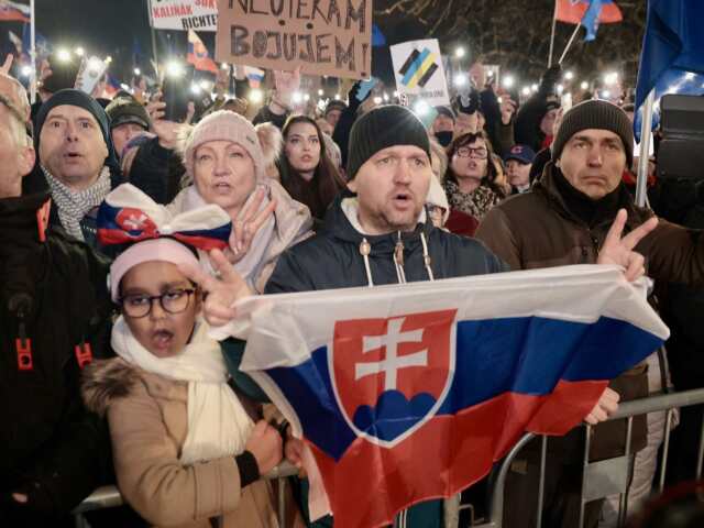 protest, bratislava, Slovensko je Európa