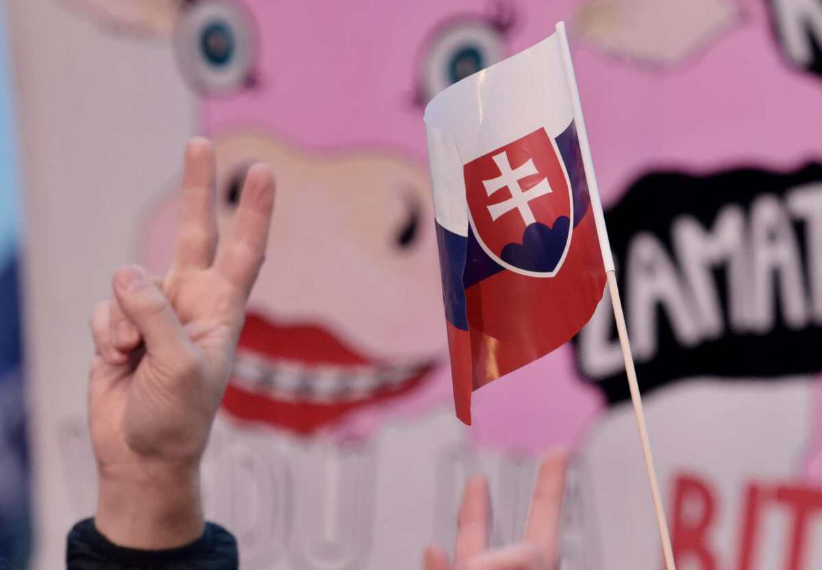 protest, bratislava, Slovensko je Európa