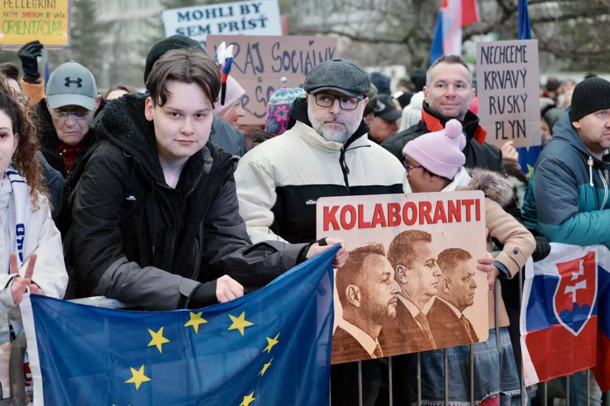 protest, Slovensko je Európa, bratislava