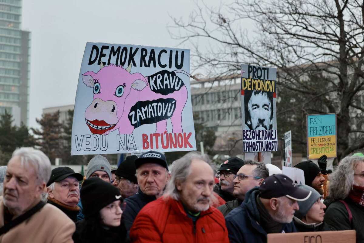 protest, Slovensko je Európa, bratislava