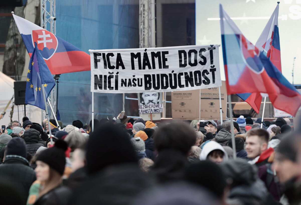 protest, Slovensko je Európa, bratislava