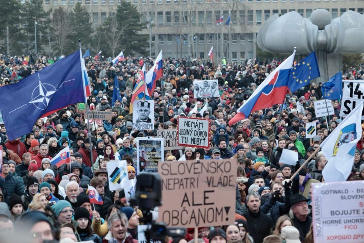 protest, Slovensko je Európa, bratislava