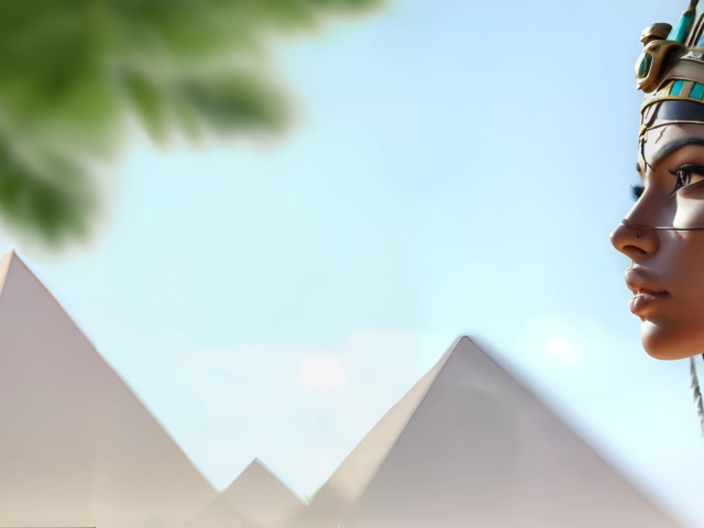 Egypt, kráľovná, faraón, Nefertiti, Kleopatra, pyramídy