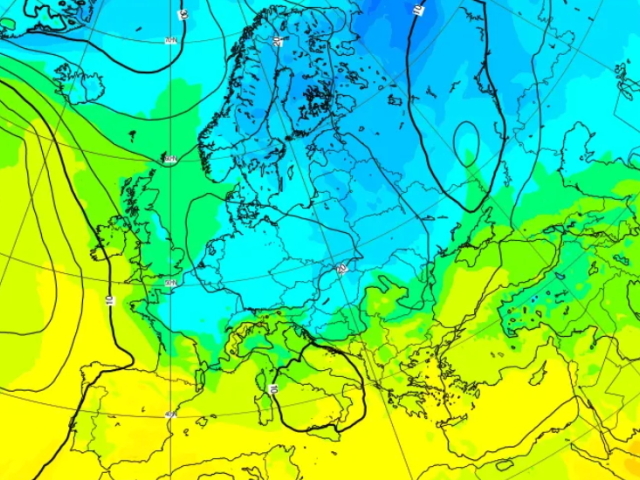 Prognóza, ecmwf, chlad