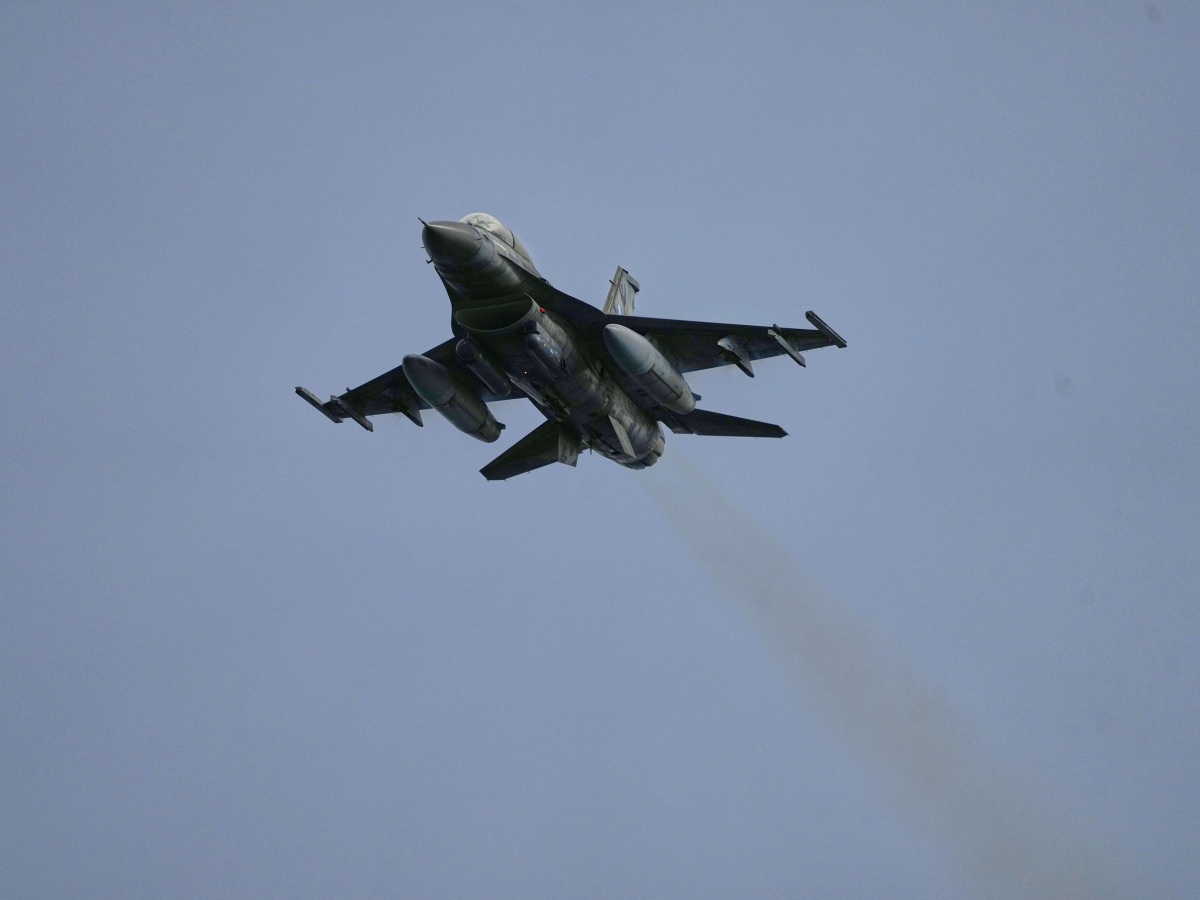 NATO / Exercise / Steadfast Dart / F16 fighter jet /