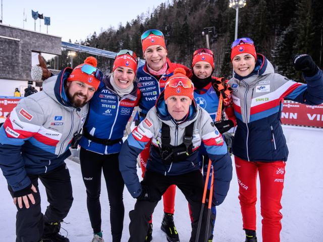 biatlon štafeta