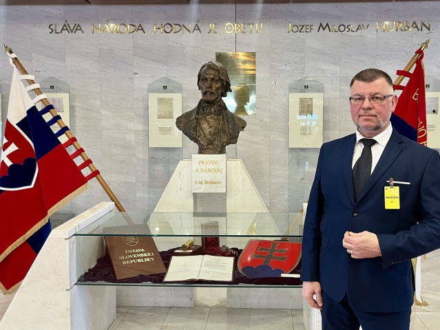Stanislav Guláš, zástupca iniciatívy Chránime si naše, baterkáreň Šurany