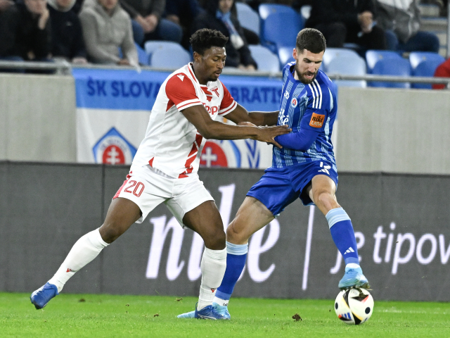 SR Futbal NL 10. kolo Košice Slovan Trenčín Ibrahim