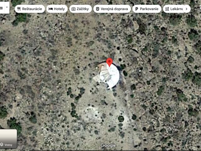 UFO, google mapa