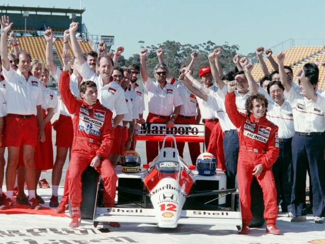 Alain Prost, Ayrton Senna