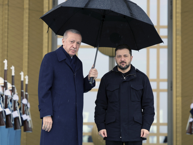 Erdogan, Zelenskyj, Turecko, Ankara