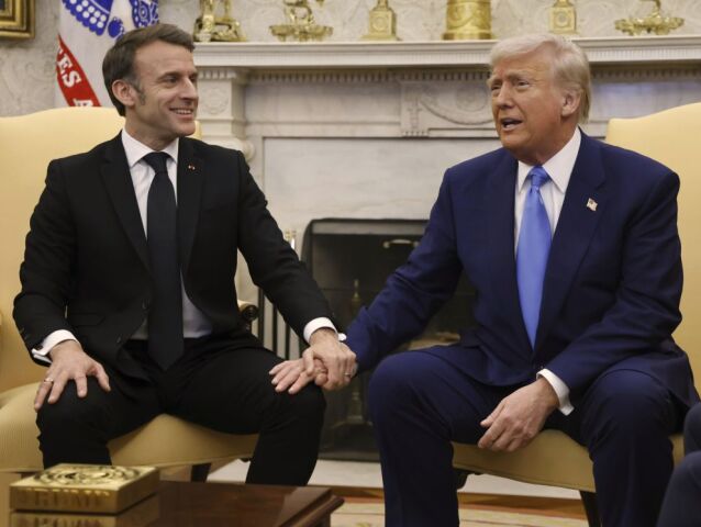 Emmanuel Macron, Donald Trump