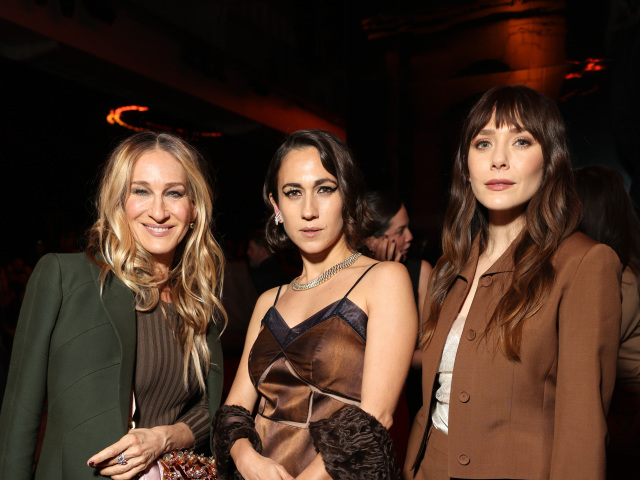 Sarah Jessica Parker  Delfina Delettrez-Fendi  Elizabeth Olsen Fendi FW2526 9
