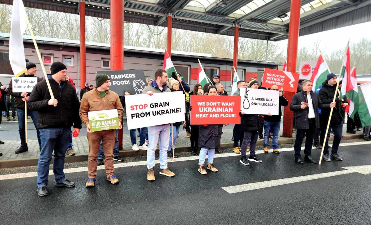 protest farmári