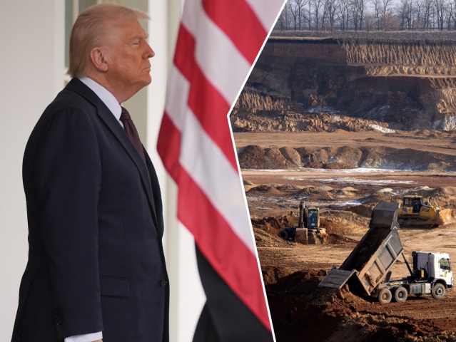 Trump, nerastné bohatstvo, minerály, ťažba, drahé kovy