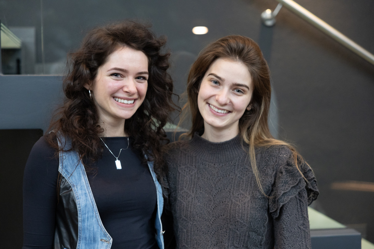 Viktória Jurištová a Katka Krajčovičová