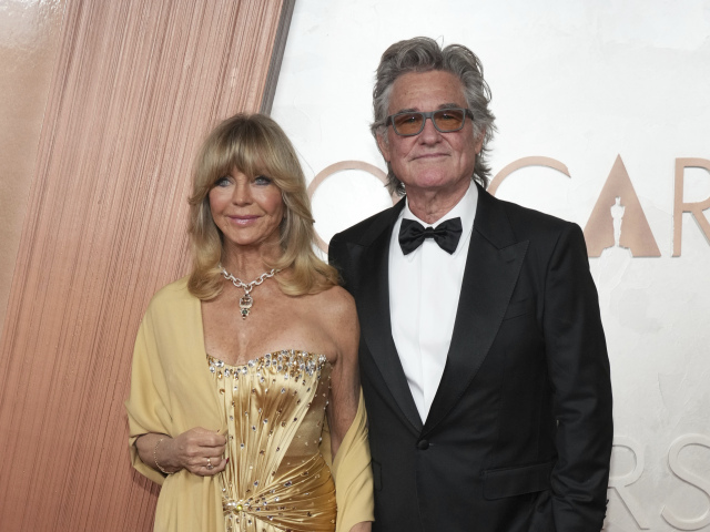 Herečka Goldie Hawn a jej životný partner Kurt Russell.