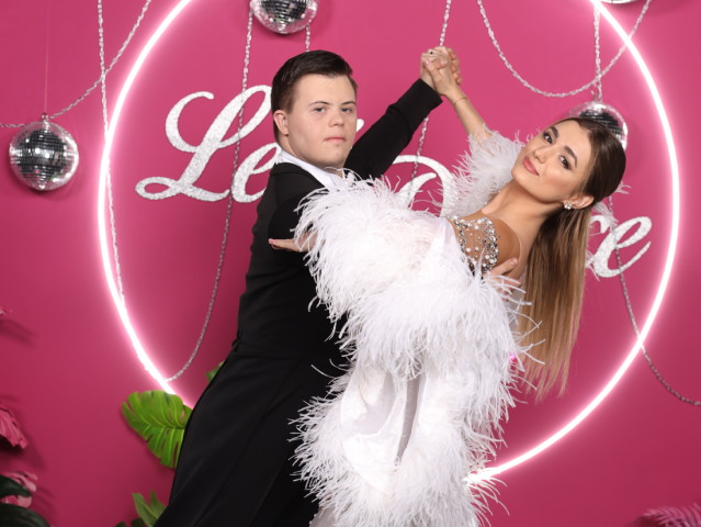 Šimon Jakuš a Patrícia Piešťanská v Let's Dance.