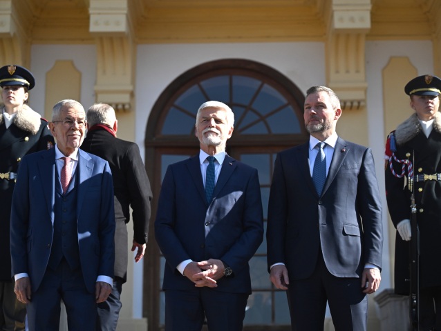 prezident Slavkovský formát summit Brno, Pellegrini, Petr Pavel, Alexander Van der Bellen
