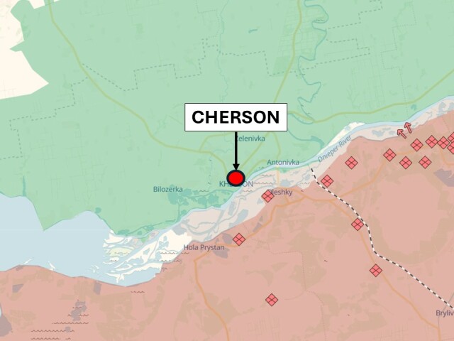 Cherson, Ukrajina - situácia k 6. marcu 2025