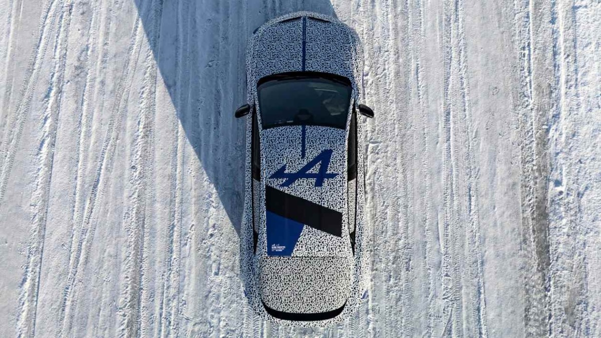 Alpine A390 - testovacie prototypy 2025