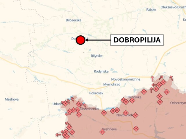 Dobropilija, Ukrajina