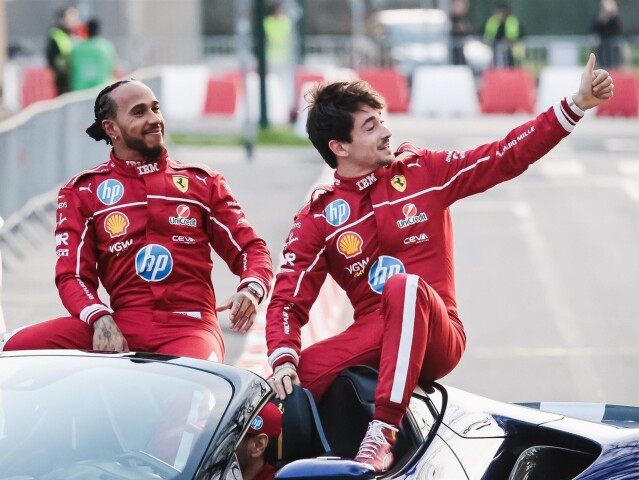 Lewis Hamilton, Charles Leclerc
