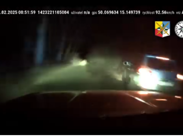 Česko, polícia ČR, policajná naháňačka,