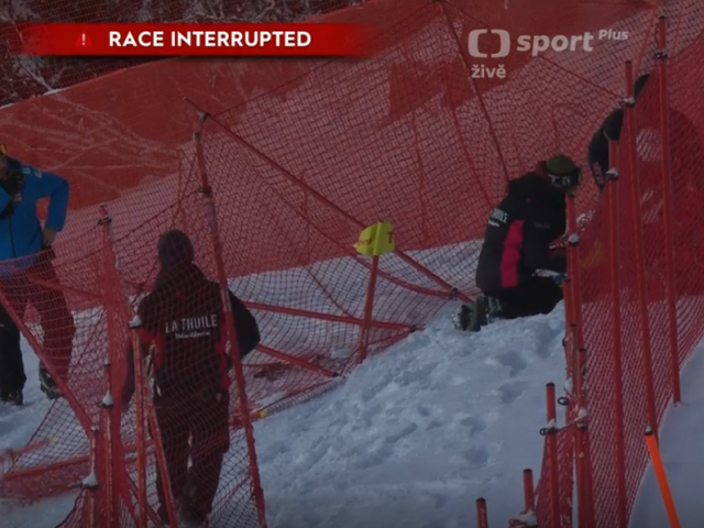 Pád v La Thuile