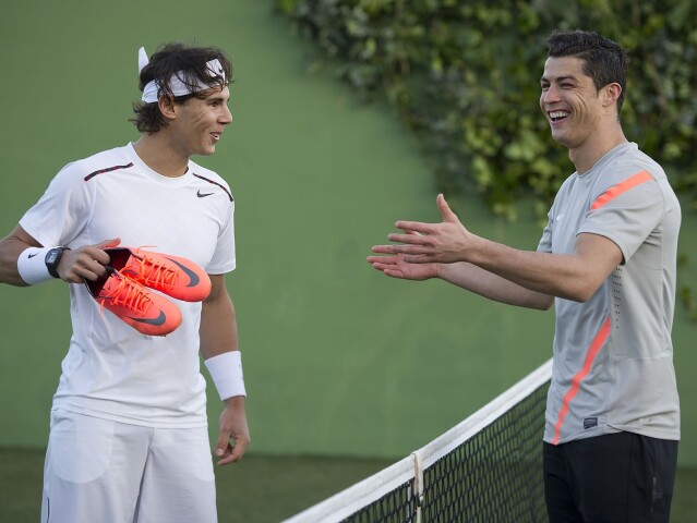 Rafael Nadal, Cristiano Ronaldo
