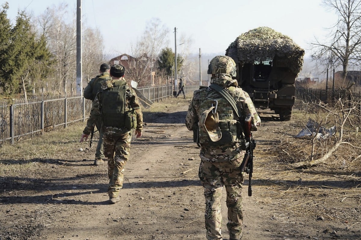 Russia / Soldier / Kursk region /