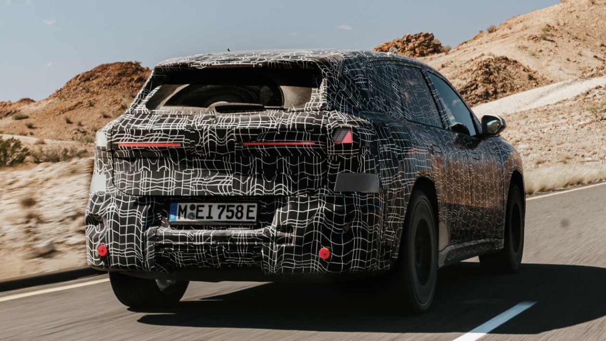 BMW iX3 - testovacie prototypy 2025