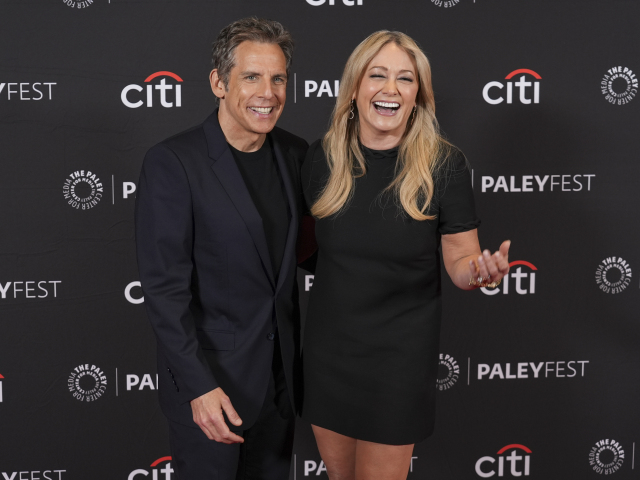 Ben Stiller a jeho manželka Christine Taylor