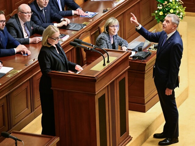 Jana Černochová / Andrej Babiš /