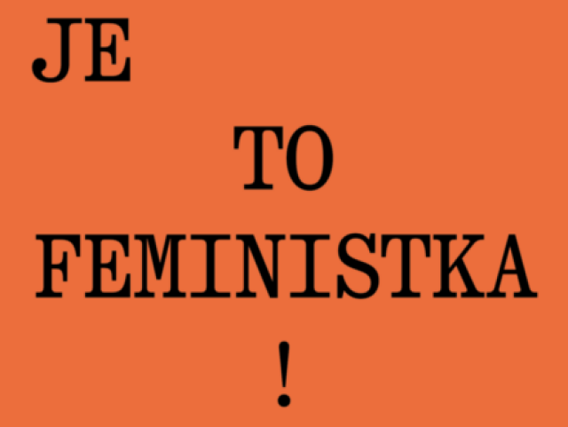 kniha nerob s nou rozhovor je to feministka