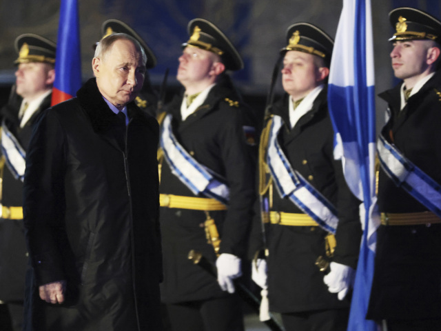 Vladimir Putin v Murmansku