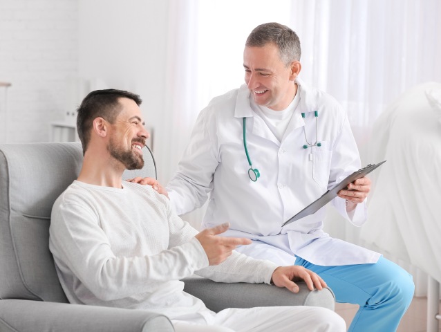 doktor, lekár, vyšetrenie, kolonoskopia
