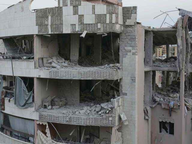 Bejrút po izraelskom útoku 1. apríla 2025