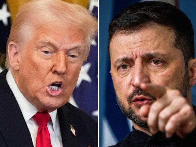 Zelenskyj, Trump