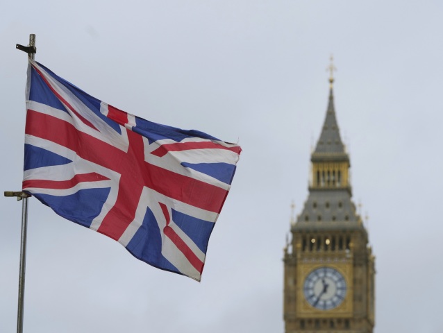 Britain flag / Big Ben /