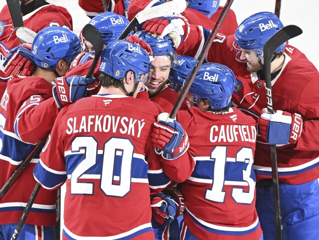 Nick Suzuki, Juraj Slafkovsky
