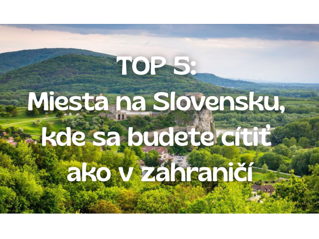Devínska Kobyla, TOP 5
