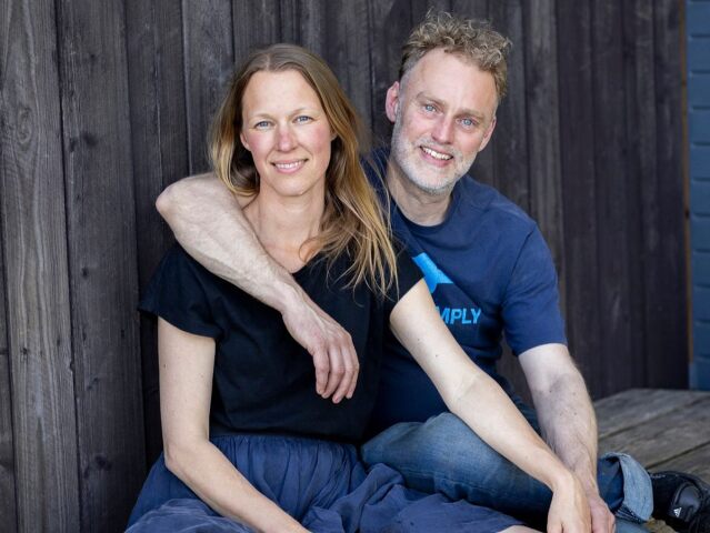 Flemming Hansen a Mette Helbæková