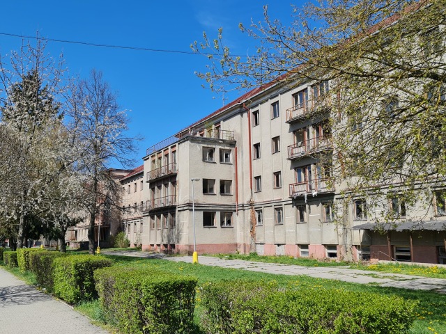 Cast stareho internatu v Rimavskej Sobote