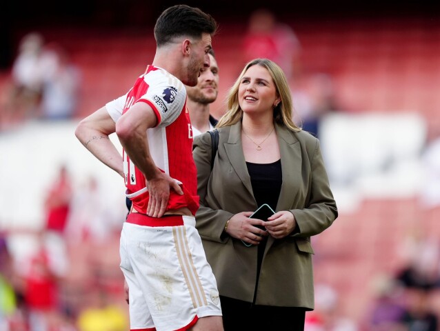 Declan Rice, Lauren Fryerová