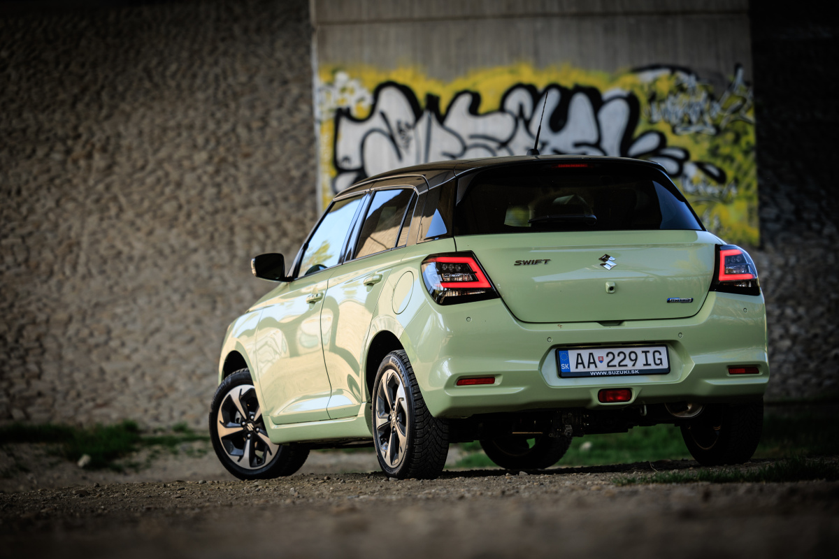 Suzuki Swift 1,2 DualJet AllGrip - test 2025
