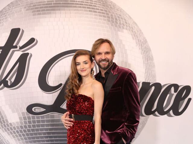 Choreograf a porotca Ján Ďurovčík s manželkou Barborou. 