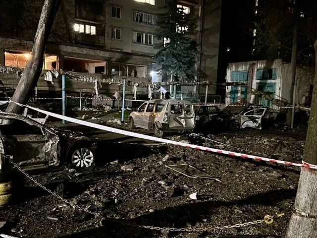 Dnipro po ruskom útoku 16 APR 2025